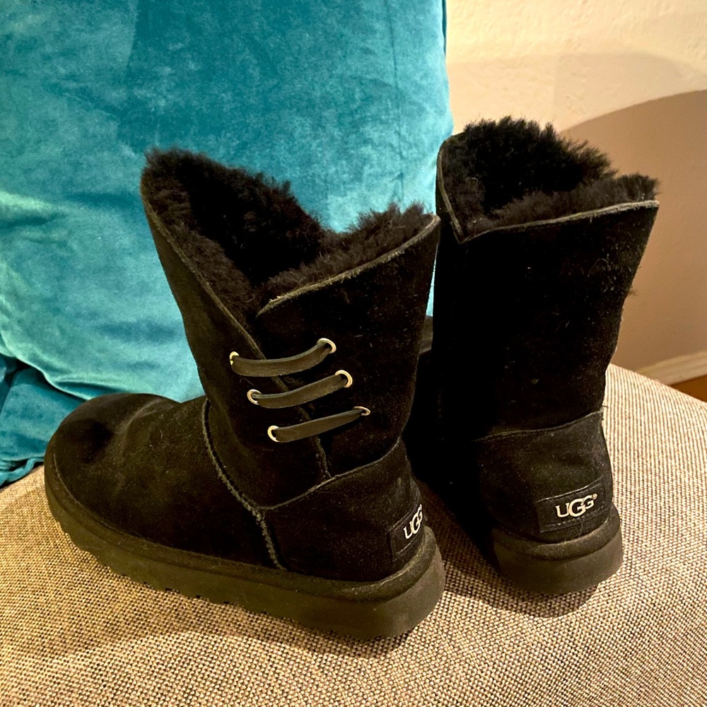 Never worn authentic UGG black boots